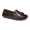 Eastland Tabitha Womens Round Closed Toe Loafers In Brown