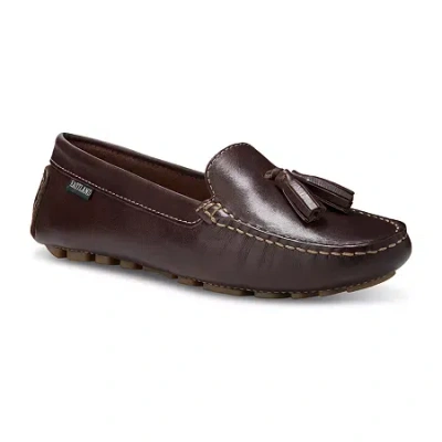 Eastland Tabitha Womens Round Closed Toe Loafers In Brown