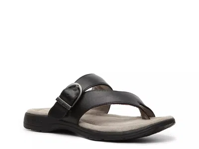 Eastland Tahiti Ii Flat Sandal In Black