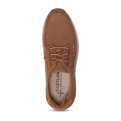 Eastland Trent Mens Moc Closed Toe Oxford Shoes In Brown