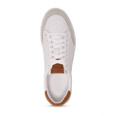 Eastland Walden Mens Round Closed Toe Oxford Shoes In White