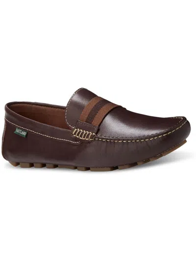 Eastland Whitman Mens Leather Driving Moccasins In Brown