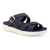 Eastland Women's Machias Buckle Slide In Navy In Blue