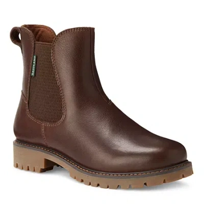 Eastland Womens Ida Chelsea Block Heel Boots In Brown