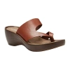 Eastland Womens Laurel Wedge Sandals In Brown