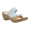 Eastland Womens Laurel Wedge Sandals In Blue