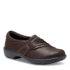 Eastland Womens Piper Slip-on Round Toe Shoes In Brown