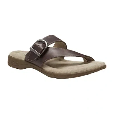 Eastland Womens Tahiti Strap Sandals In Brown