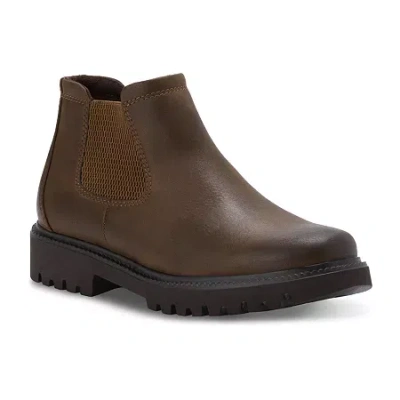 Eastland Womens Talia Flat Heel Booties In Brown