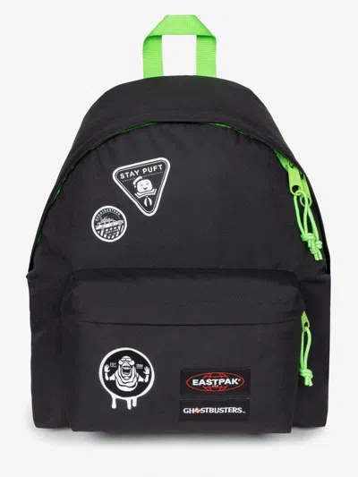 Eastpak Backpack Adult Unisex  Padded Pak'r Gb Patches In Black