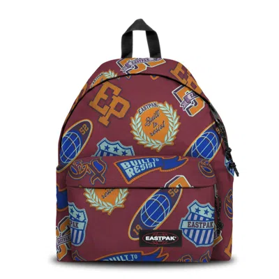 Eastpak Backpack  Padded Ek620 2w11 Clash Burgundy In Multi