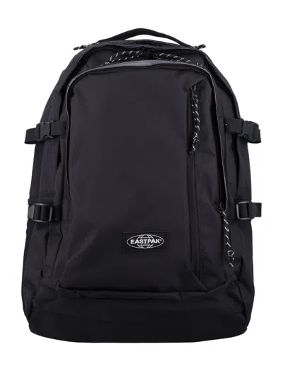 EASTPAK BLACK LOGO BACKPACK