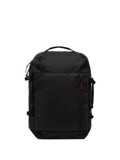 Eastpak Cnnct Logo-patch Panelled Backpack In Neutral