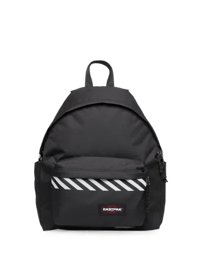 Eastpak Day Pak'r Diagonal-stripe Backpack In Black