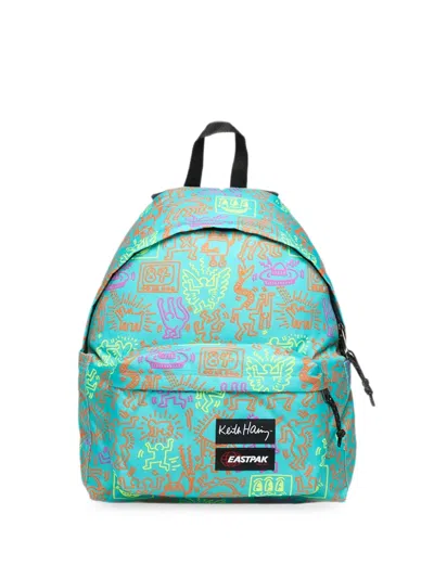 Eastpak Day Pak'r Keith Haring-print Backpack In Multi