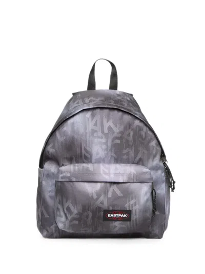 Eastpak Day Pak'r Logo-patch Backpack In Gray