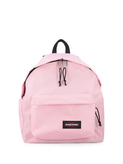 Eastpak Day Pak'r Logo-patch Backpack In Pink