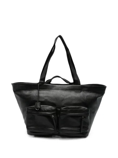 Eastpak 에곤 지퍼 포켓 토트 백 In Black