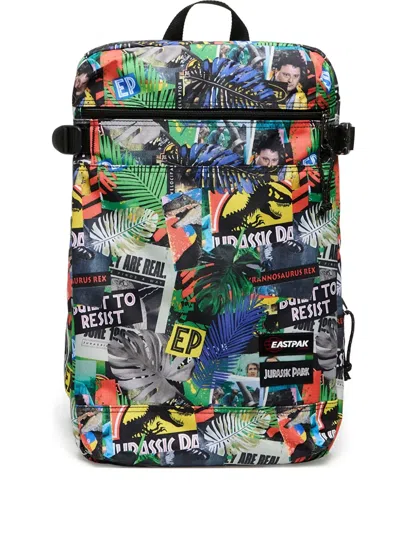 Eastpak Graphic-print Backpack In Black