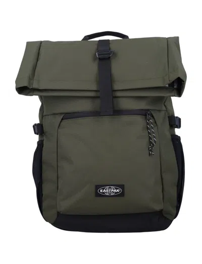 EASTPAK GREEN TOP ROLL BACKPACK