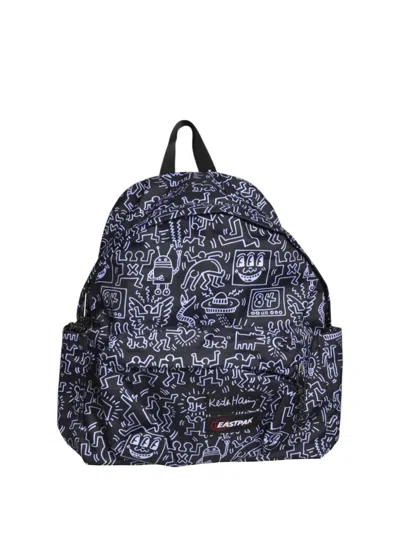 Eastpak Keith Haring Print Backpack In Black