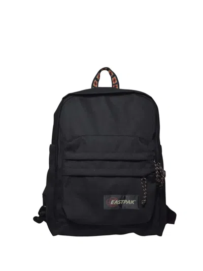 Eastpak Kittery Pak'r Logo-patch Backpack In Black