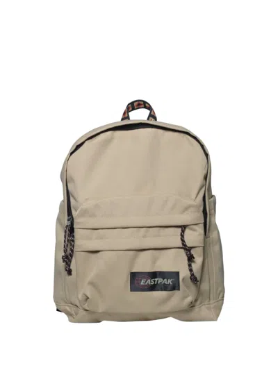 Eastpak Kittery Pak'r Logo-patch Backpack In Neutral