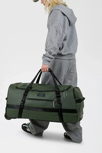 Eastpak Large Rolling Tarp Duffel Bag In Forest At Urban Outfitters In Green