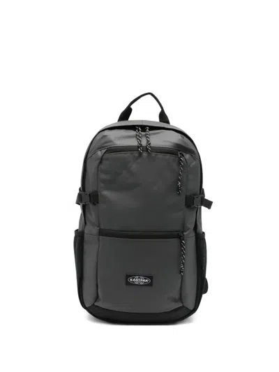 Eastpak Logo-patch Backpack In Gray
