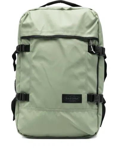 Eastpak Logo-patch Backpack In Green