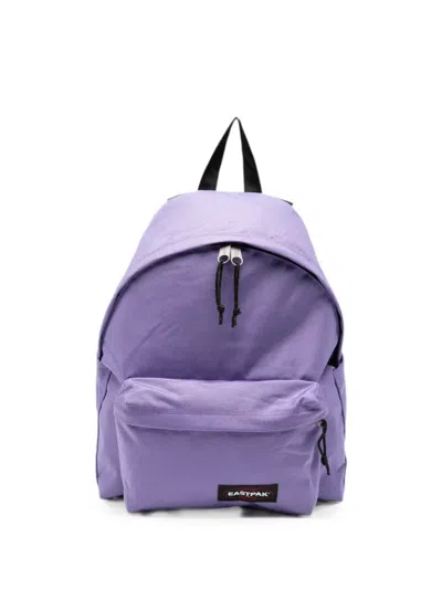 Eastpak Logo-patch Zip-fastening Backpack In Purple