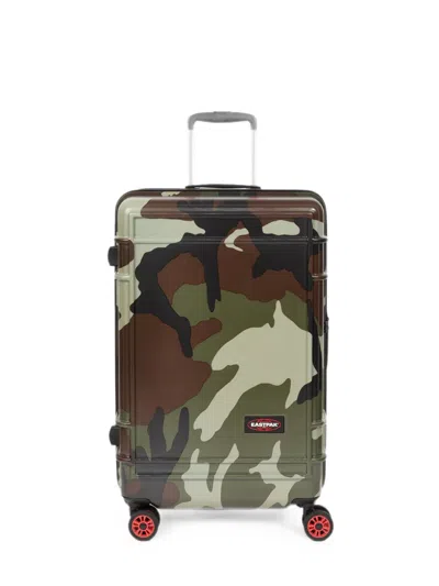 Eastpak M Resist'r Camouflage-print Hardshell Suitcase 63l In Pattern