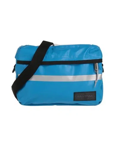 Eastpak Man Cross-body Bag Azure Size - Polyester In Blue