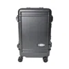 Eastpak Matte Black Hard-shell Resist'r Suitcase In Black