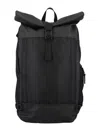 Eastpak Tecum Roll Fold-over Backpack In Black