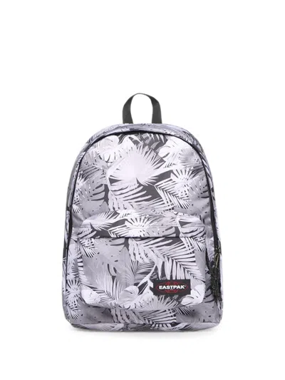 Eastpak Out Of Office Leaf-print Backpack In Multi