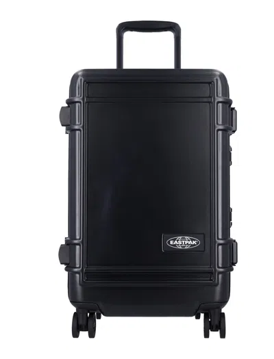 Eastpak Black E Resist'r Cabin Small Hard-shell Polycarbonate Suitcase 55cm