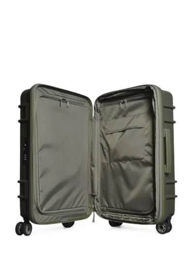 Eastpak Resist'r Expandable Four-wheel Suitcase In Green