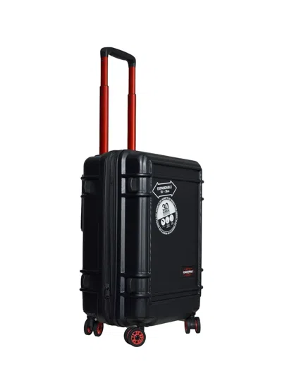 Eastpak Resist'r Expandable Hard-shell Suitcase In Black