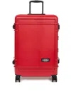 Eastpak Fire Red E Resist'r Medium Hard-shell Polycarbonate Suitcase 68cm In Red