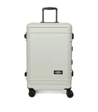Eastpak Resistr Medium-size Hard Shell Suitcase In Sand