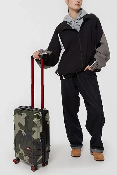Eastpak Resist'r Zip Carry-on Camo Luggage In Camo At Urban Outfitters In Multi