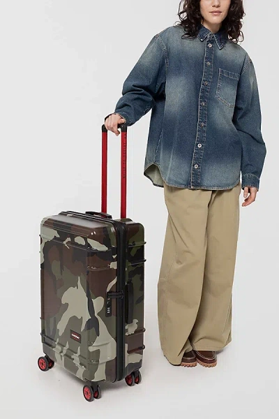 Eastpak Resist'r Zip Medium Luggage In Camo At Urban Outfitters In Multi