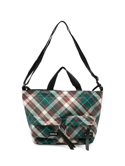 Eastpak 에곤 스몰 체크 토트 백 In Multi