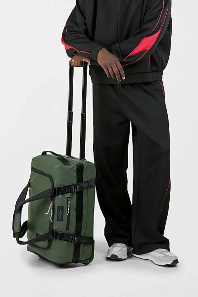 Eastpak Small Rolling Tarp Duffel Bag In Forest At Urban Outfitters In Green