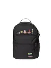 Eastpak Spongebob Squarepants Logo-patch Backpack In Pattern