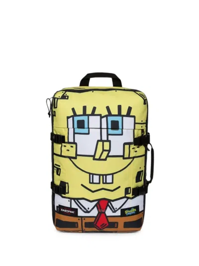 Eastpak Spongebob Squarepants-print Backpack In Black