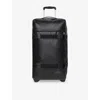 Eastpak Tarp Black Transit'r Medium Woven Suitcase 67cm In Tarp Black