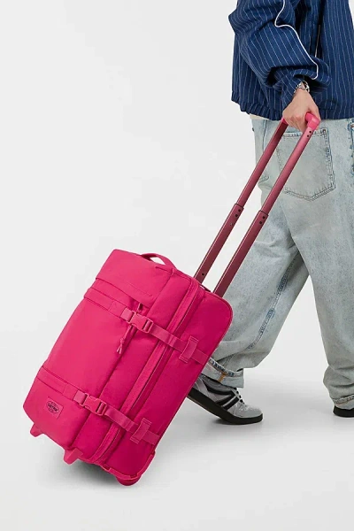 Eastpak Transit'r Carry-on Monotone Luggage In Pink At Urban Outfitters