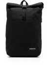 Eastpak Up Roll Logo-patch Backpack In 008 Black